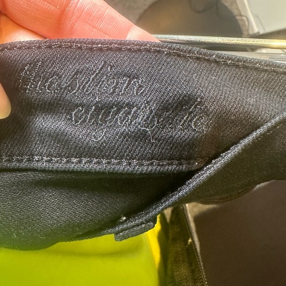 7 For All Mankind - “The Slim” Black Women's Jeans, Size 31 - Picture 5 of 10